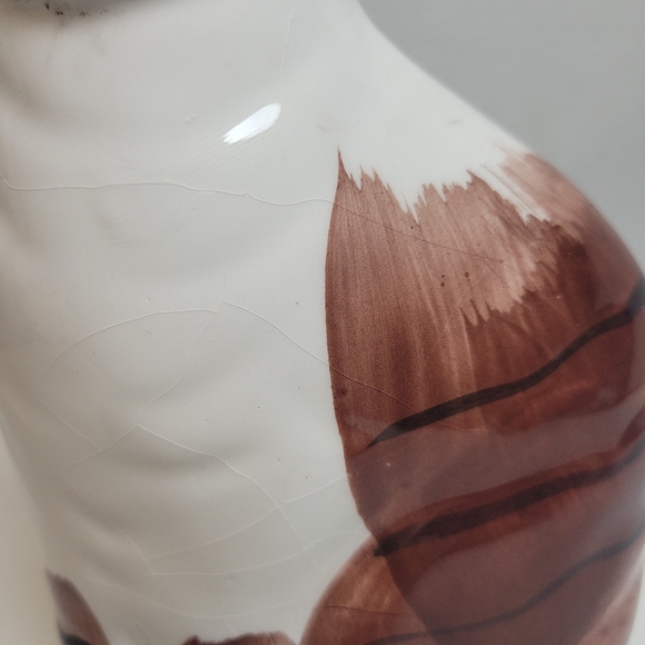 Vintage Hand Painted Ceramic Tabby Cat Bank - Picture 9 of 14